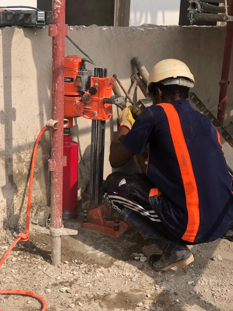 Concrete coring