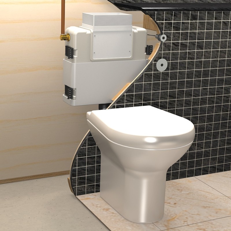 Concealed water closet system
